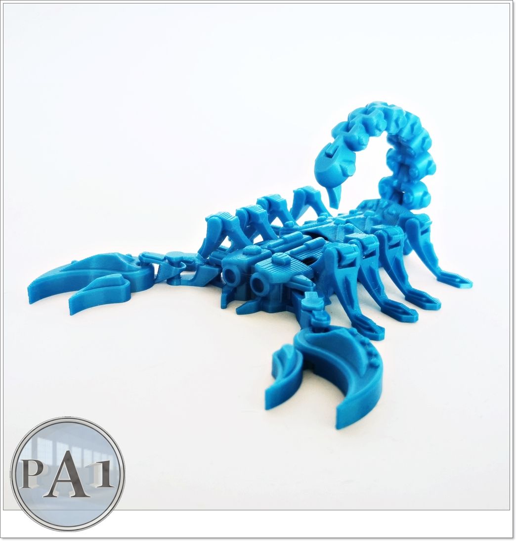 002.jpg Fichier STL Robot articulé Scorpion・Modèle à imprimer en 3D à télécharger, PA1