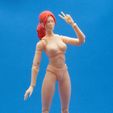 DSC_0028.jpg Articulated Poseable Female Figure