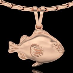 keyshot-jewelry-scene-setup-set-3.10583.jpg STL file Fish pendant・Model to download and 3D print