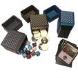 2.jpg Deck box with Dragonscales for Magic the gathering, dice or storage