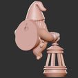 gnome-Tea-Light-Wall-Holder2.jpg Portavelas de pared Gnomo