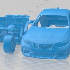 BMW-M2-Competition-2019-Partes-1.jpg Fichier 3D BMW M2 Competition 2019 Printable Car・Modèle pour imprimante 3D à télécharger