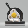 1.jpg CuteBreakfastModel 3D-Druckbares Modell