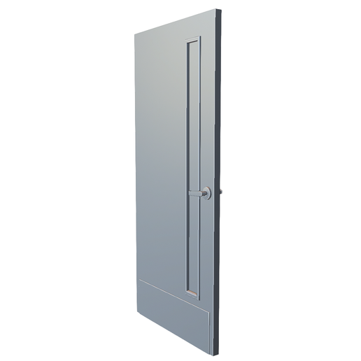 Modern Interior Door Panel with Handle