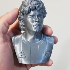 2.jpg STL file Maradona・3D printer model to download