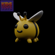 D10014.png CUTE BEE TOY 3D PRINTABLE MODEL