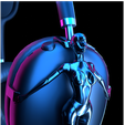 0001.png Airpods Max Attachments Gynoid Robot