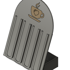 StandNespresso01.png Capsule dispenser Nespresso coffee ~ capsulas cafe dispenser Messi