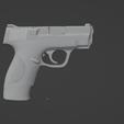 SW-MP-Shield-3D-MODEL-14.png Pistol SW MP Shield Smith & Wesson M&P Prop practice fake training gun