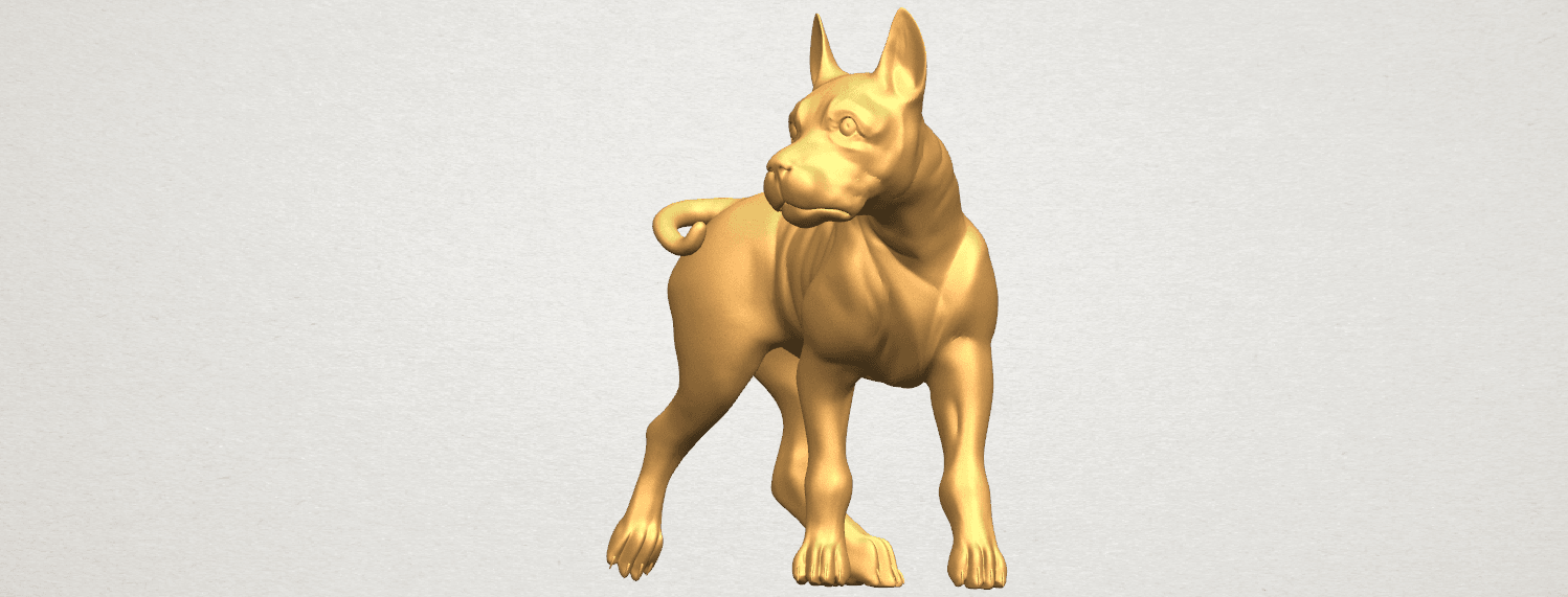 TDA0523 Bull Dog 04 A02.png Download free file Bull Dog 04 • 3D printable template, GeorgesNikkei