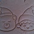 20201118_210822.jpg 2 christmas cookie cutters, elf and bear, 9 cm