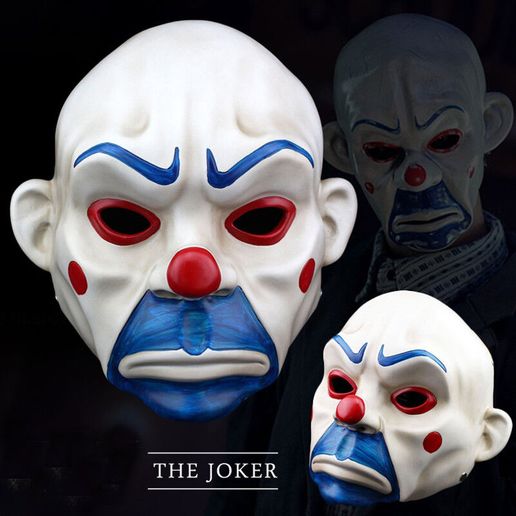 Joker Mask - Dark Knight Cosplay Halloween Helmet