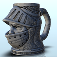 30.png Knight in armour dice mug (14) - Holder Beer Can Storage Container Tower Soda Box DnD RPG Boardgame 33cl 25cl 12oz 16oz 50cl Beverage