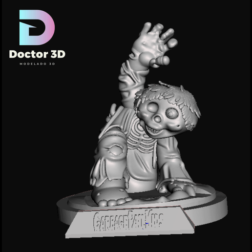 Garbage Pail Kids- ted dead 3D model