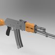 untitled.10.jpg AK 47 GUN 3D MODEL, CNC PLASTIC MODEL, CNC 3D MODEL, DIY TOYS
