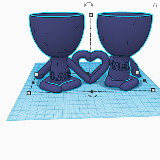 pot in love 3D model