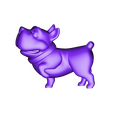 doggy7.stl Bettelnde Bulldogge
