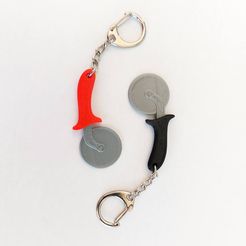 Pizza-Cutter.jpg Fun Shopping Cart Token - 3 Token-Bündel