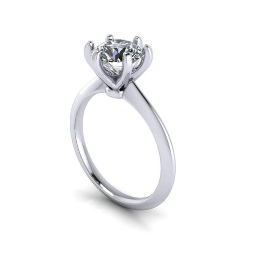 Tiffany Solitaire Diamond Ring R1
