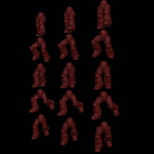 🩸 Bloody Angels Deadly Commando Body Parts・ 3D File for 3D printing・Cults