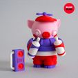 Taggy_Funky_Street-Pig_Toy_by_Rumi_Rumi_04.jpg Taggy Funky Street Pig –  Rumi Blocks Stackable Toy