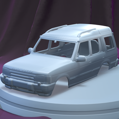 a.png STL file LAND ROVER DISCOVERY 1996 (1/24) Printable Car Body・Template to download and 3D print