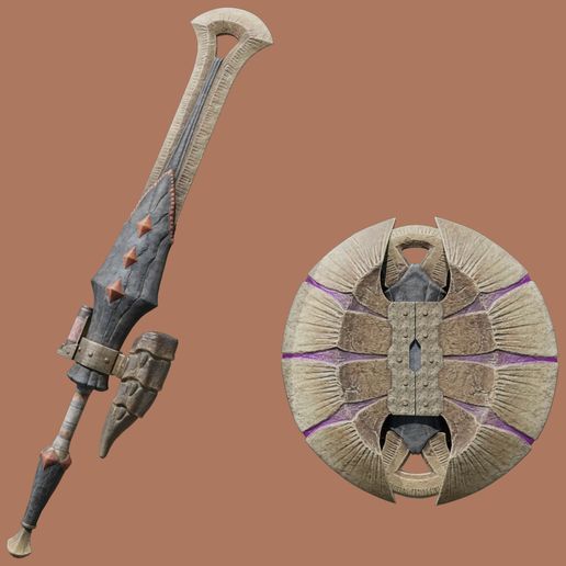Poison Blade - Monster Hunter 3D model