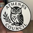 IMG_3370.jpg Owl Athenas Council coaster