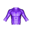 Low Poly Body obj.obj Male torso in low polygons