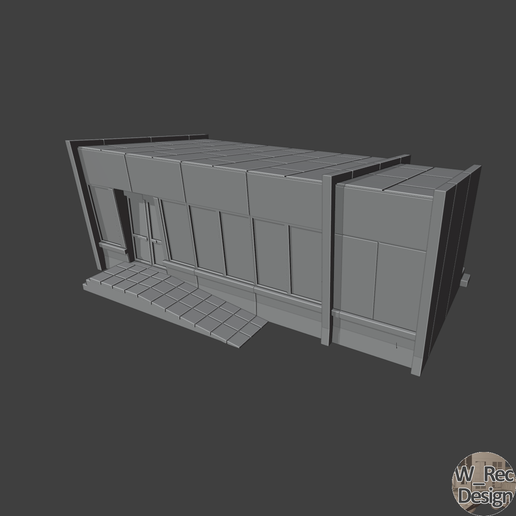 EASTERN EUROP GROCERY STORE 3D model