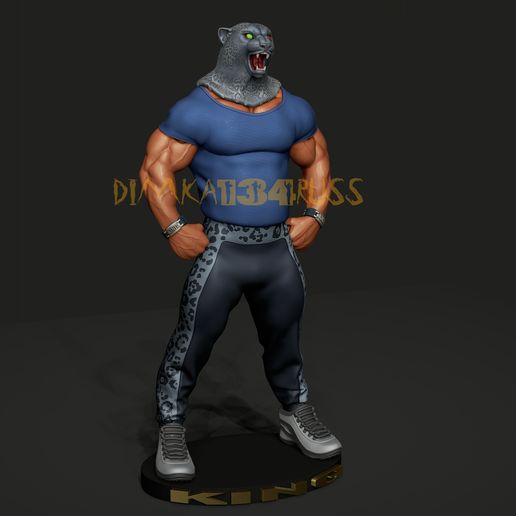 tekken king 3D model