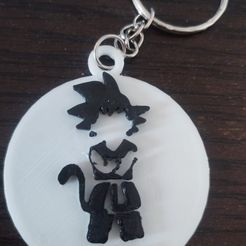 GokuF.jpeg key ring Goku niño