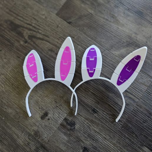 Articulated Wearable Easter Bunny Ears