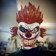 z4812432563367_4687d783a1c15144168d161694f22a42.jpg Sweet Tooth Twisted Metal Mask With Hair High Quality