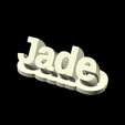 Jade.png 3D PLAQUE NOM PERSONNALISÉS POUR LE TOP 2000 DES PRÉNOMS