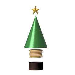 Assembly.png Tealight Christmas Tree with Topper