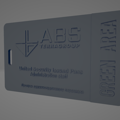 изображение_2024-03-19_132234515.png Green key card from the laboratory on Escape from Tarkov.