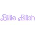 TEXT.stl BILIE EILISH LOGO