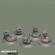 MINIATURES Fichier 3D Vers de roche・Objet imprimable en 3D à télécharger