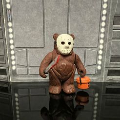 310633586_1438764983277719_27312978110461444_n.jpg STL file STAR WARS VINTAGE WICKED WICKET, JASON VOORHEES HALLOWEEN SPECIAL, CUSTOM UNPRODUCED KENNER, HASBRO ACTION FIGURE, 3.75", 1/18, 5POA・3D printer design to download
