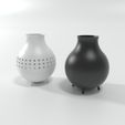 4.jpg Designer Spherical Vase for 3D printing
