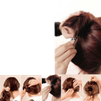 Female braid hair 02-03.png Spiral Spin Screw Hair Pins Clip Twist Barrette female WEDDING Accessory hair braid hair styling roller hair accessories for girl headdress weaving tool fbh-02 3d print cnc