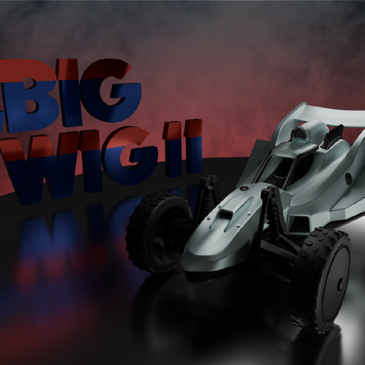 The Big Wig 2 3D model