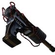 5.jpg Alien Blaster SPACE GUN SCIFI SHIP WEAPON ROBOT GALAXY STAR WARS JEDI METAL RIFLE SHOTGUN