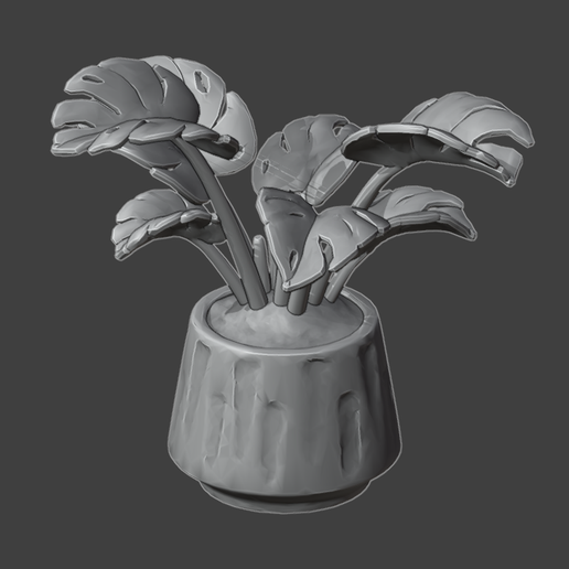 Potted Plants 2 3D model