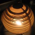 IMG_4757.jpg Laser cuted wood spherical lamp - called Kitty Lamp