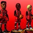 team-bulls-render3.jpg TEAM CHICAGO BULLS JORDAN PIPPEN RODMAN NBA BASKETBALL FIGURE