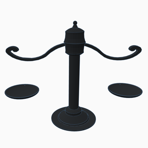 STL file Ornamental scales ⚖️ ・3D printer design to download・Cults