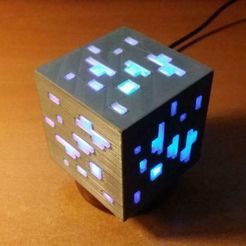 Free OBJ file Bookshelf Minecraft Block 🦸・Design to download and 3D  print・Cults