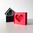 IMG_3007.jpg Valentine's Day Gift Box or Jewelry Holder | Modern Heart Gift Box